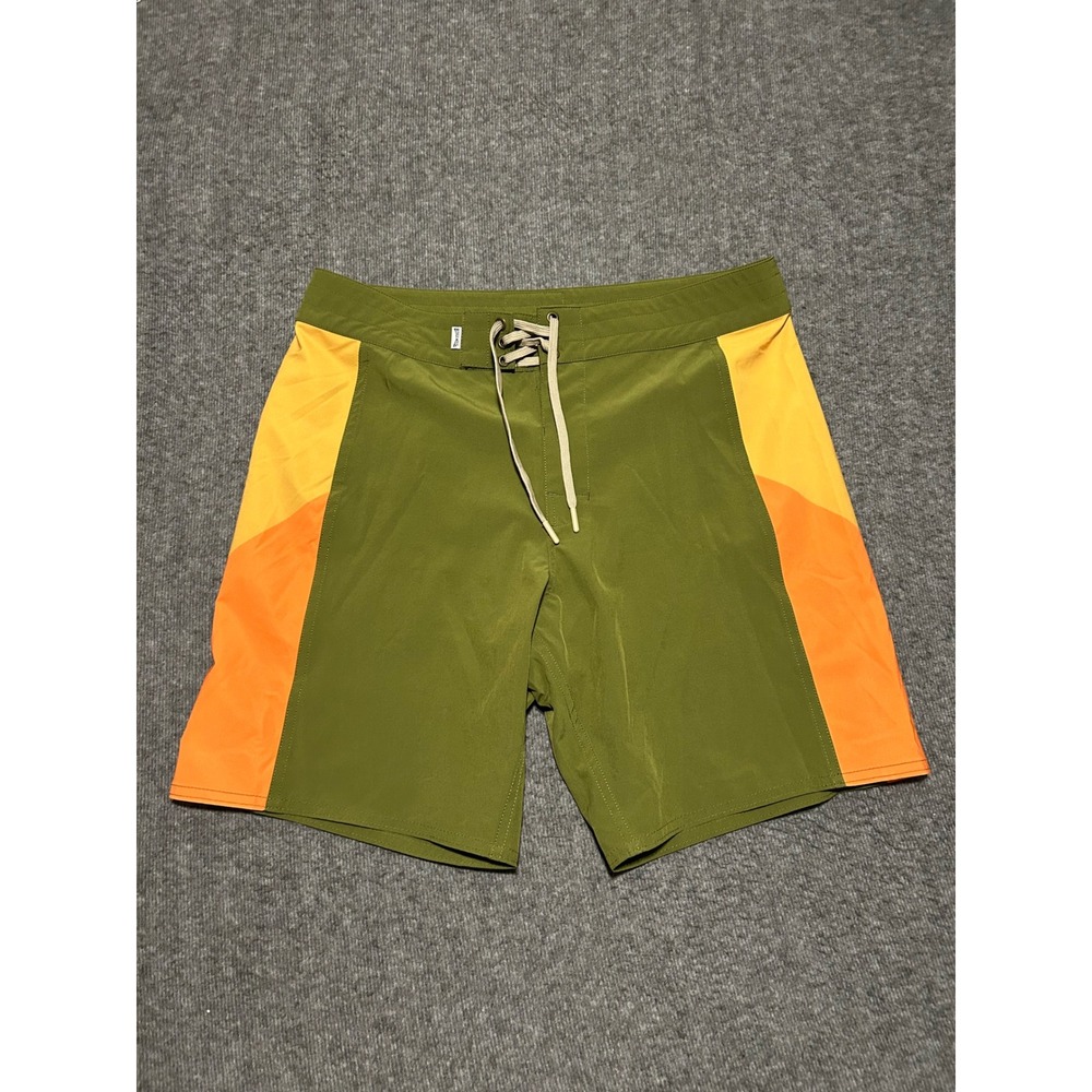 Birdwell beach britches board shorts colorblock mens size 31 lightweight